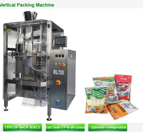 RL 720 Automatic Vertical Packing Machine