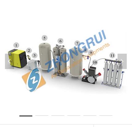 Oxygen Generator For Cylinder Refilling