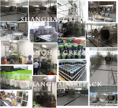 Coconut process line and packing line