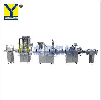 Filling capping labeling production line for Jam sauce 