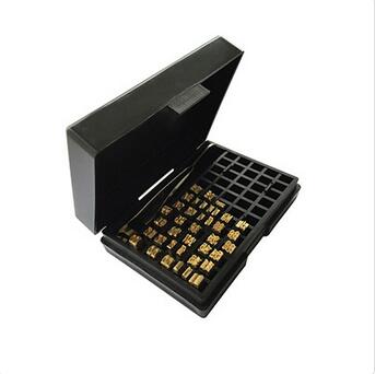 DY-8 71pics letter number letters code expiring date printing machine with tweezers
