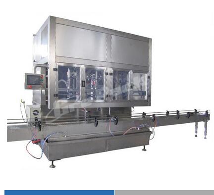 PLC controlled time gravity filling machine