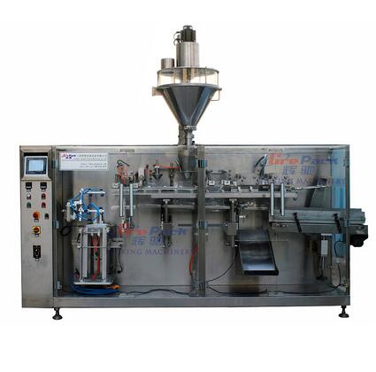 Premade retort/ spout doypack pouch packing machine