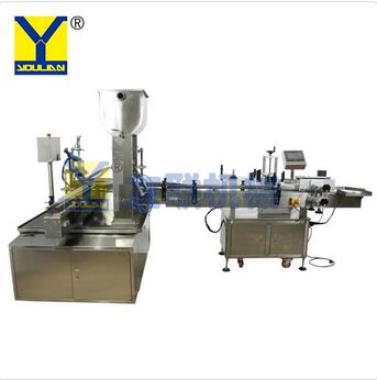 YTSP Automatic monoblock paste liquid filling capping and labeling machine