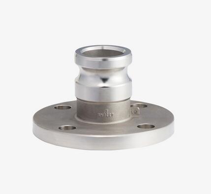 KAMLOK ADAPTER with Flange Stainless steel