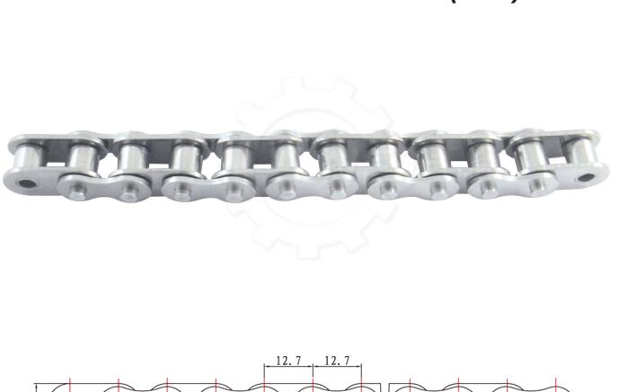 843 base roller chains 12.7mm(1/2