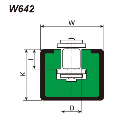 W642 ROLLER CHAIN GUIDES