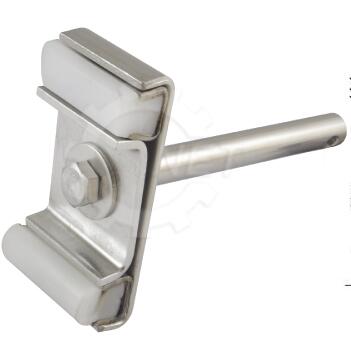 N231B SS DOUBLE CLAMPS FOR CONICAL SIDE GUIDES