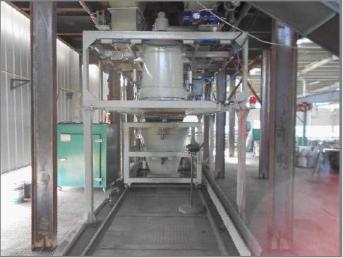Refractory material batching system