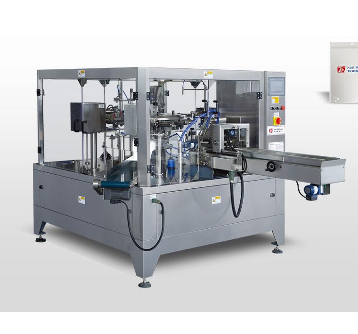 stand-up with gusset pouch packing machine
