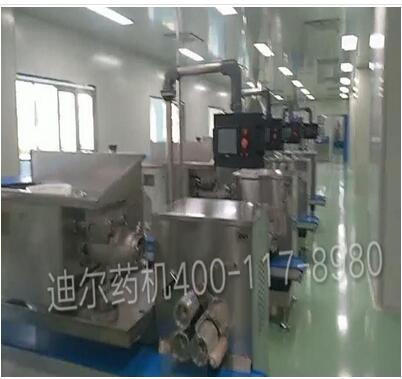 Chinese medicine pellet production line