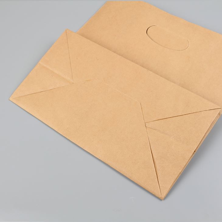 Grease-proof Paper Bags With Die Cut Handle