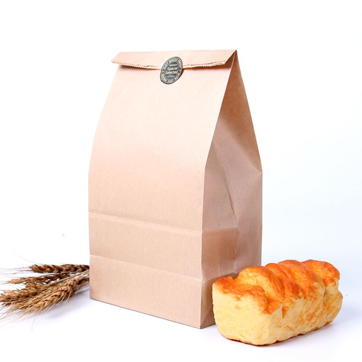 Food Grade Natural Kraft SOS Paper Bags