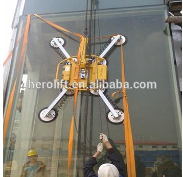 Suction cup glass lifter