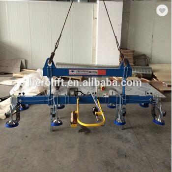Vacuum lifter for metal sheets