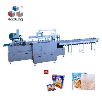 Hot glue cartoning machine automatic box packing machine for packaging production line