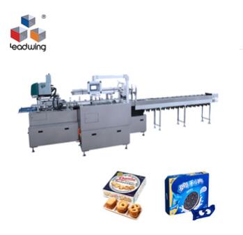 Hot sale cartoning machine box packing machine for sandwich cake biscuits