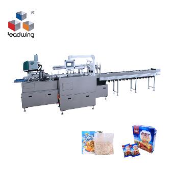 Automatic cartoning machine for food