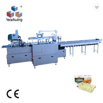 LX-120 High-speed Automatic Cartoning Machine Carton Box Packing Machine for egg roll