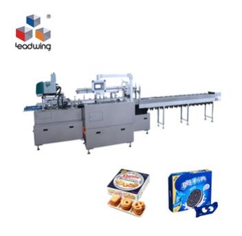 Automatic Biscuits Carton Box Packing Machine Cartoning Machine