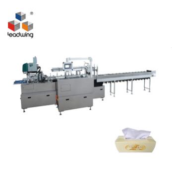 High speed bag facial tissue paper automatic cartoning machine box packing machine