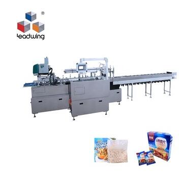 Automatic continuous corn starch box sealer corn starch machine cartoning machine box packing machin