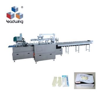 Automatic disposable gloves cartoning machine box packing machine