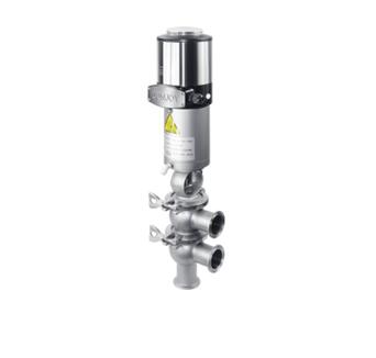 pneumatic reversing globe valve+control unit
