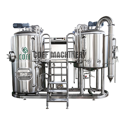 Two Vessel Combined Brewhouse