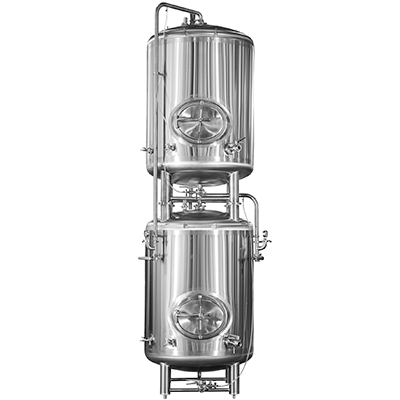 Upright Stacked service Bright Beer Tank System