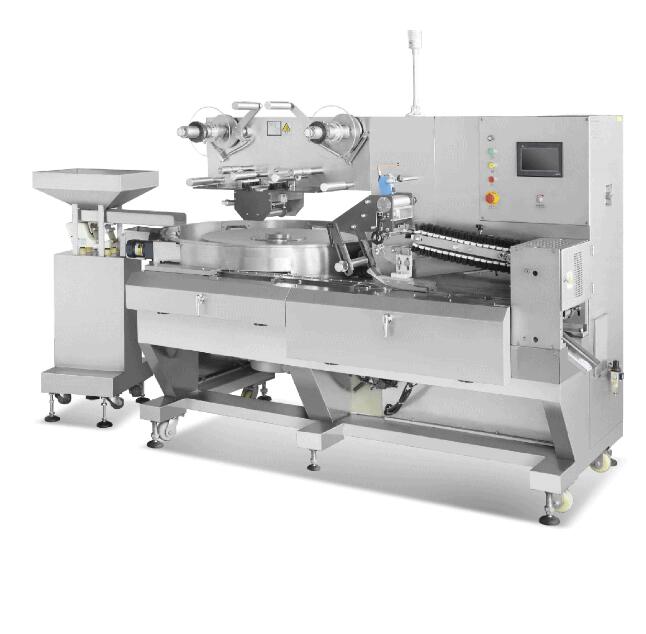 Dxd-1600 high speed full servo candy pillow packing machine
