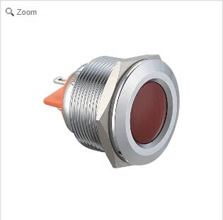 Φ25 Metal signal lamp (pin terminal)