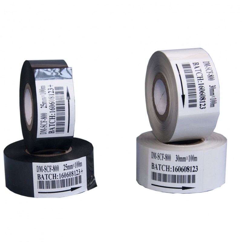 Hot Stamp Code Machine Printing Foil Ribbon / Hot stamping Ribbon 