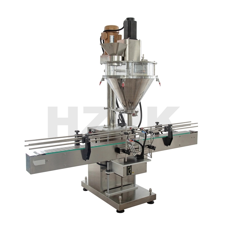 HZPK Automatic powder filling machine can be customized for milk powder, flour 