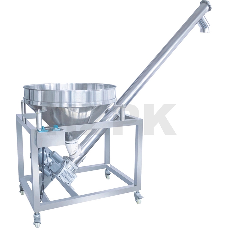 HZPK automatic grain milk flour product spowdered crew conveyer conveying feeder feeding packing mac