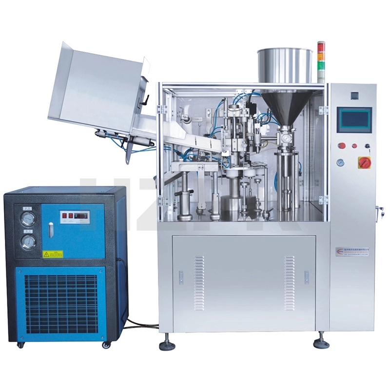 HZNF-60A china automatic plastic tube filling and induction sealing machine manufacturers 