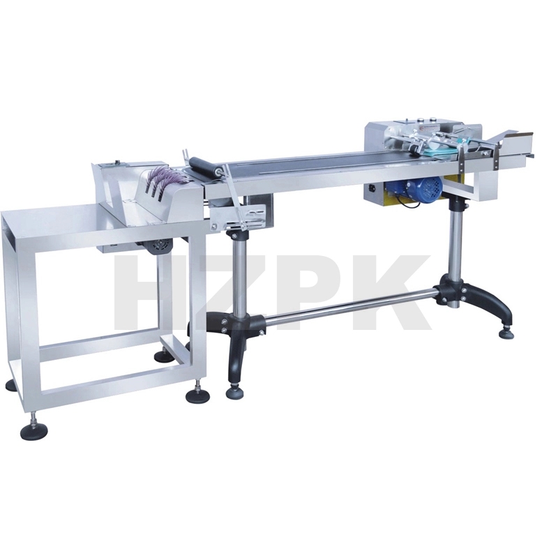 HZPK HZ-1500 Friction paper paging machine, paging numbering machine link with save bag machine, ink