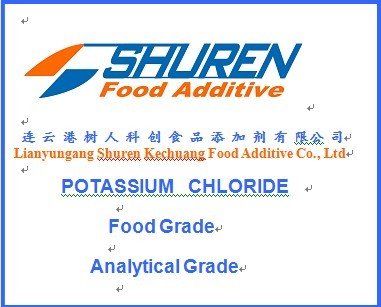 Food grade food additive gel agent Potassium Chloride--KCl