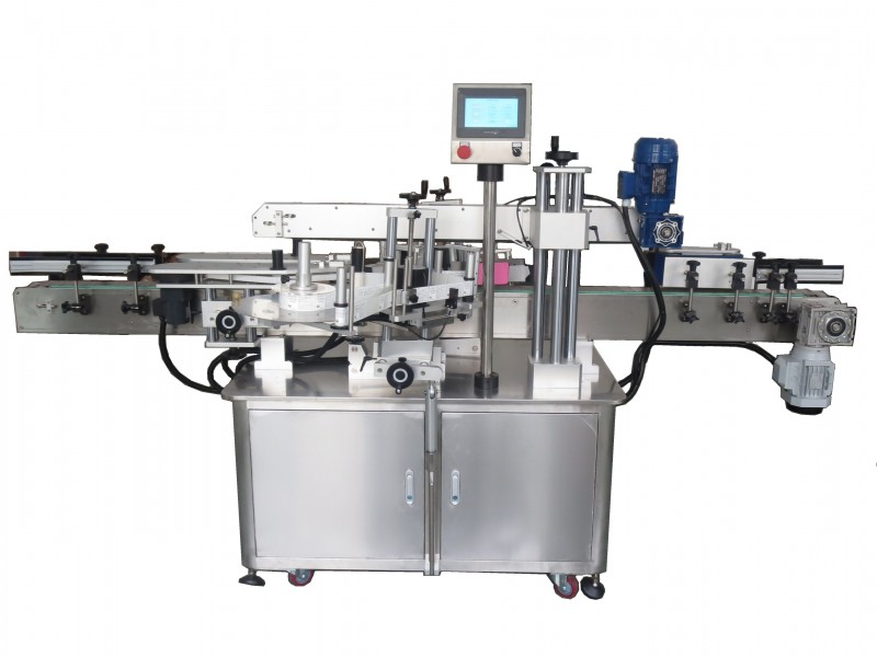 JT-620 + 510 double side type + round bottle automatic labeling machine