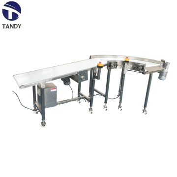 Stainless Steel 304 PU PVC Belt Conveyor/Conveyor Belt for Food