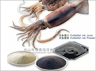 Cuttlefish Ink Juice and Powder 