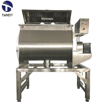 Single Shaft Powder Paddle Mixer/Button Control Machine for Food Mixing