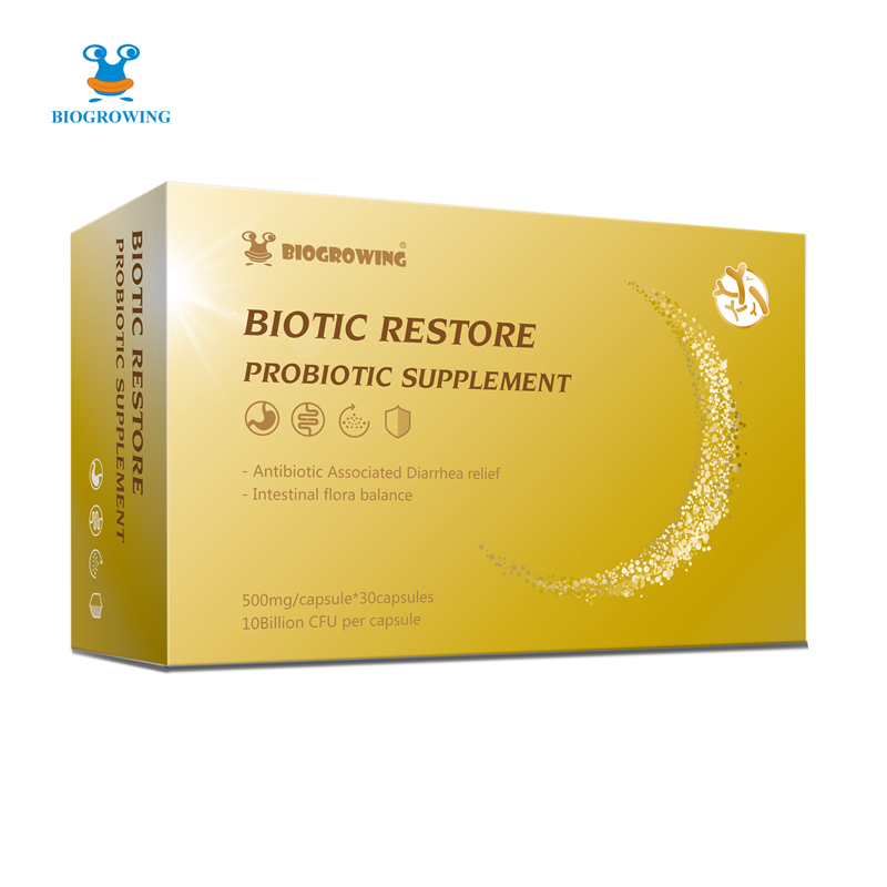 Private Label probiotic healthcare supplement probiotics capsule for Antibiotic-Associated Diarrhea