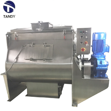 Horizontal Food Spiral Twin Shafts Paddle Mixer with Large Capacity