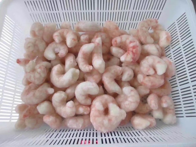 Frozen red shrimp