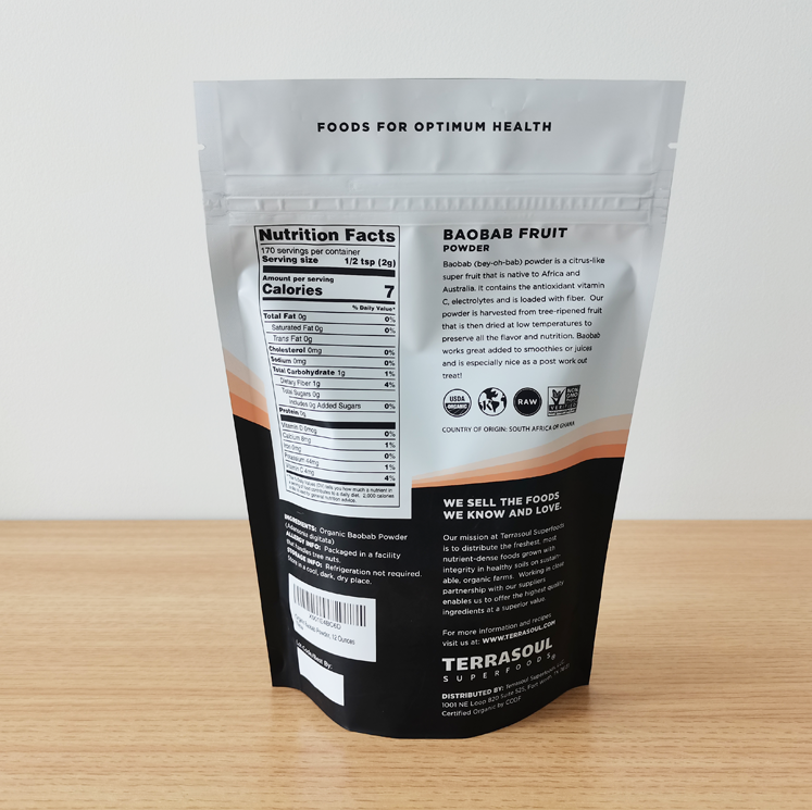 Flour treatment agent packaging bag