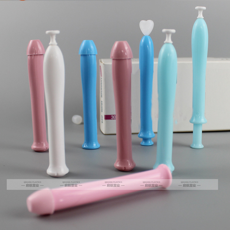 plastic vaginal applicator