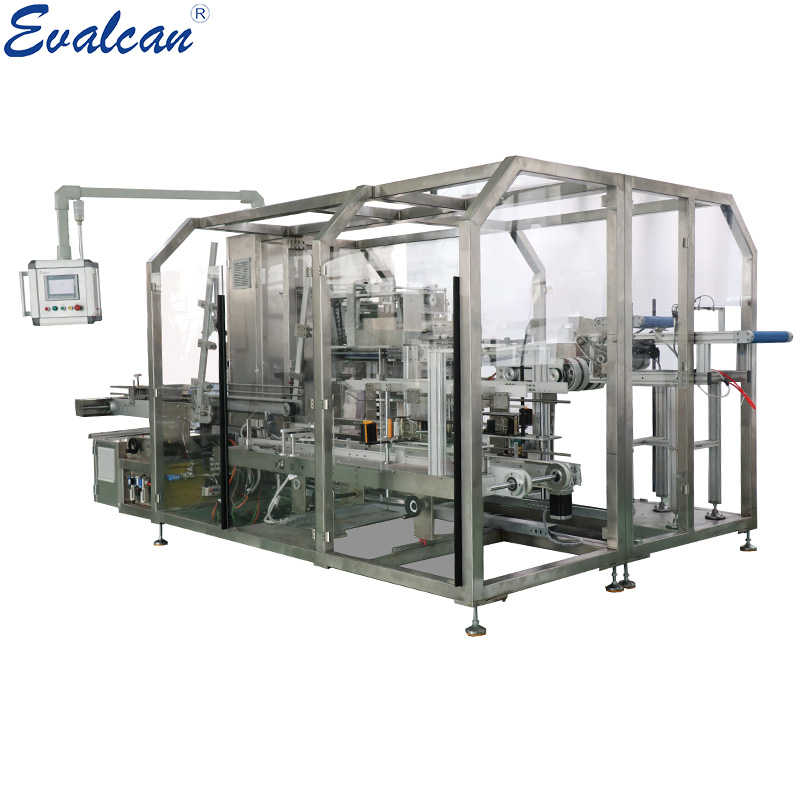 Automatic cartoning filling sytem for pouch