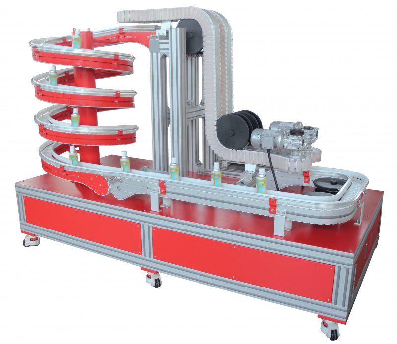 Flexible chain conveyor system