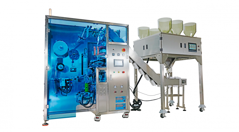 YS-169 Tea bag packing machine with outer envelope